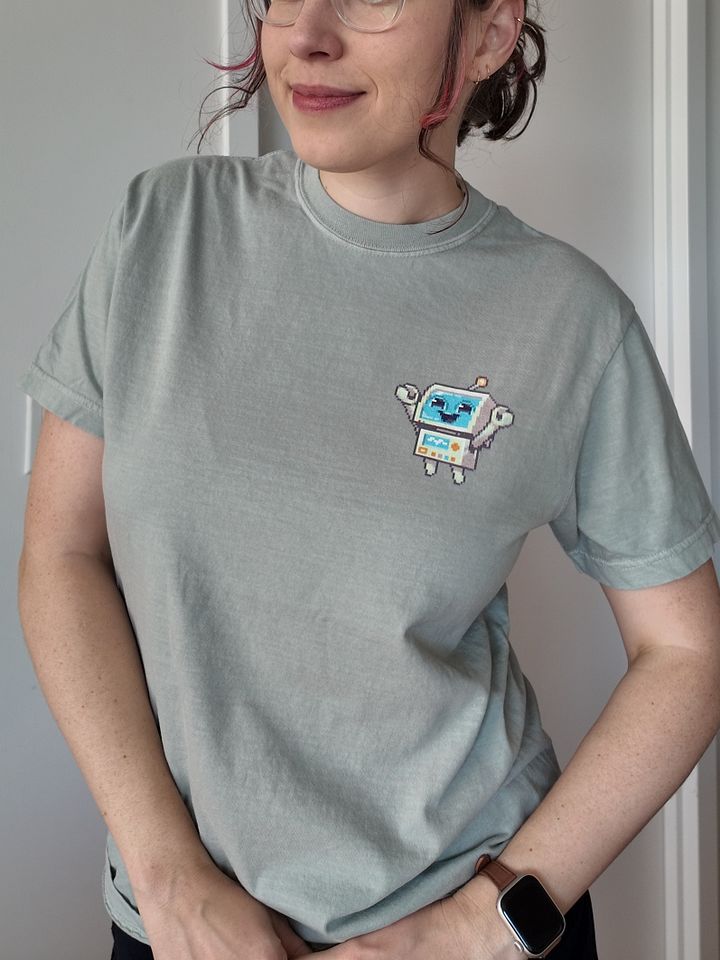 Happy Robot Printed Tee product image (2)
