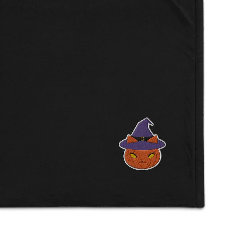 Purrfect Pumpkin Cozy Sherpa Blanket product image (1)