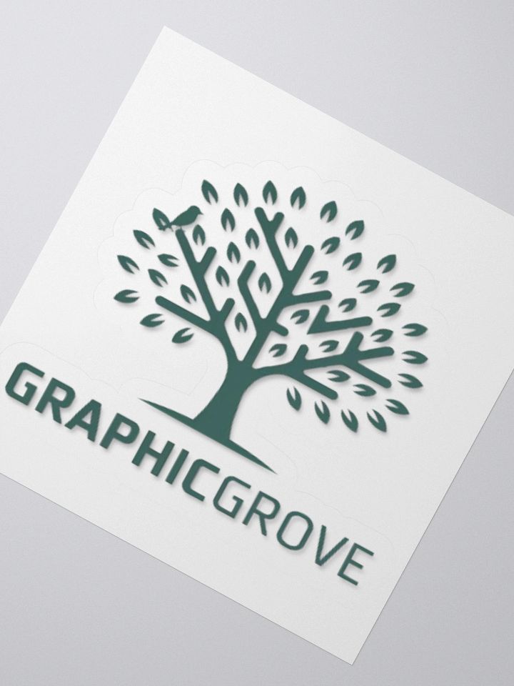 GraphicGrove Tree Logo Vinyl Sticker - Exclusive Nature-Inspired Design product image (6)