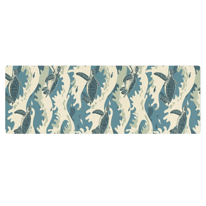 Sea Turtles Yoga Mat by Treasure Pie product image (2)