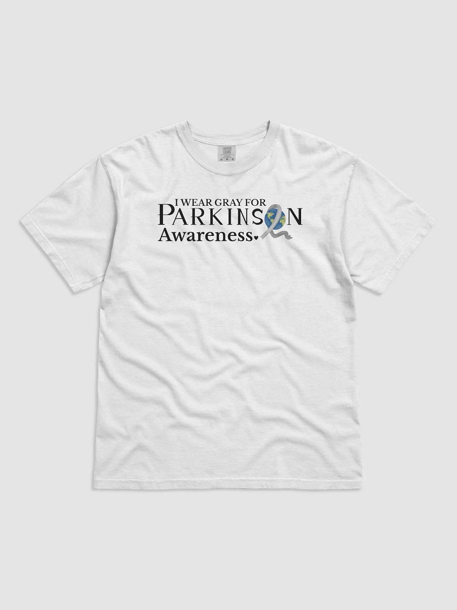 I Wear Gray For Parkinson`s Awareness, Comfort Colors T-shirt product image (2)