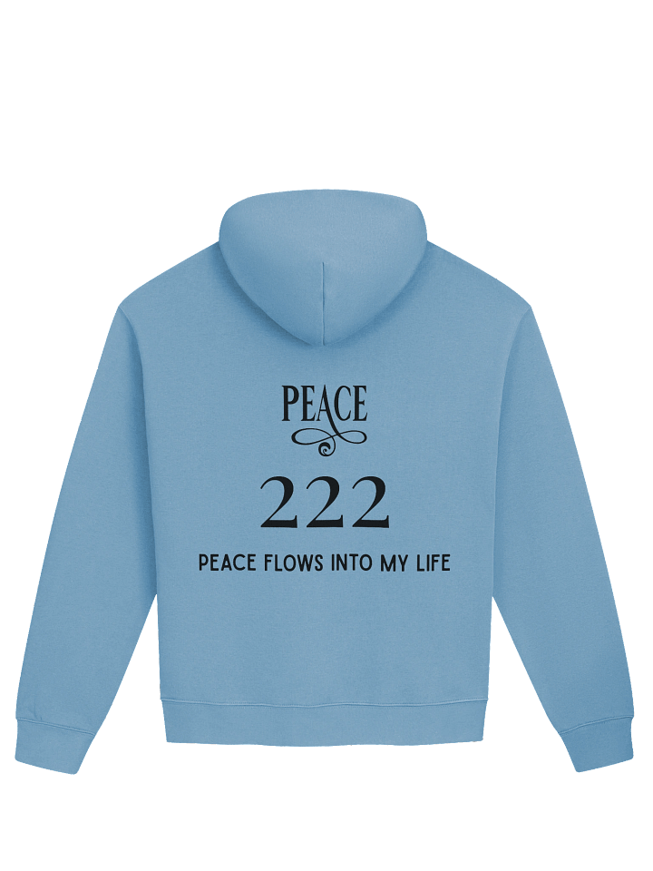 Cozy Vibes Oversized Hoodie - 222 — Peace flows into my life product image (1)