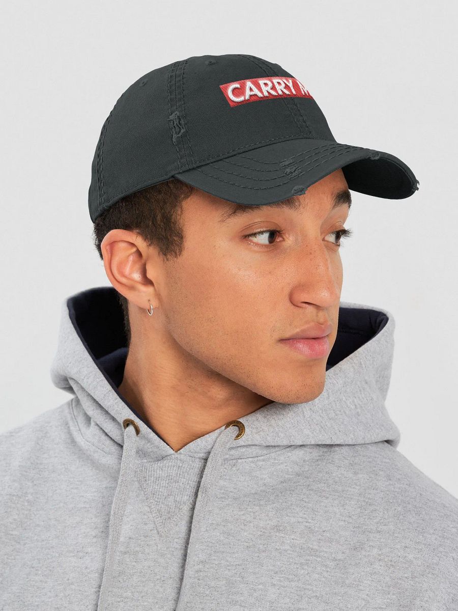 Carry Me Senpai Distressed Cap product image (14)