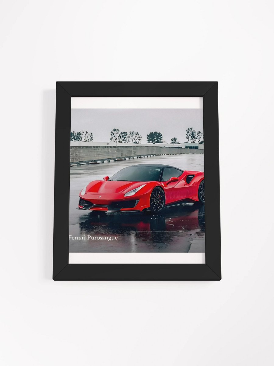Framed High-Quality Matte Poster (in) Ferrari Purosangue product image (2)