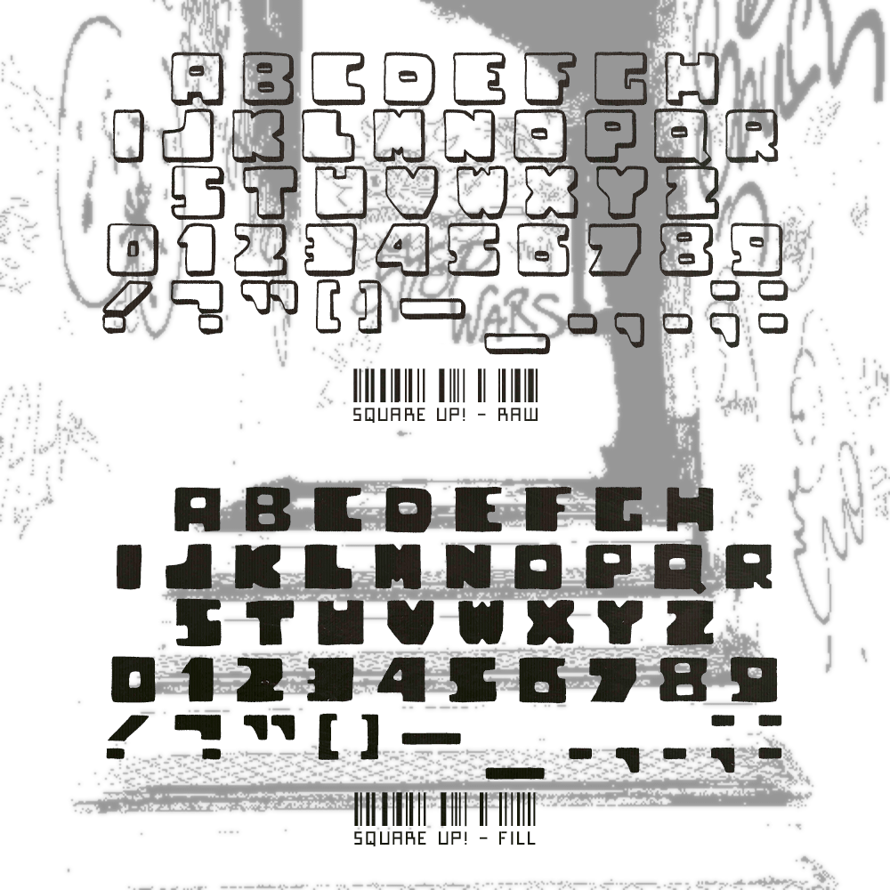 Square Up! - Two Fonts product image (2)