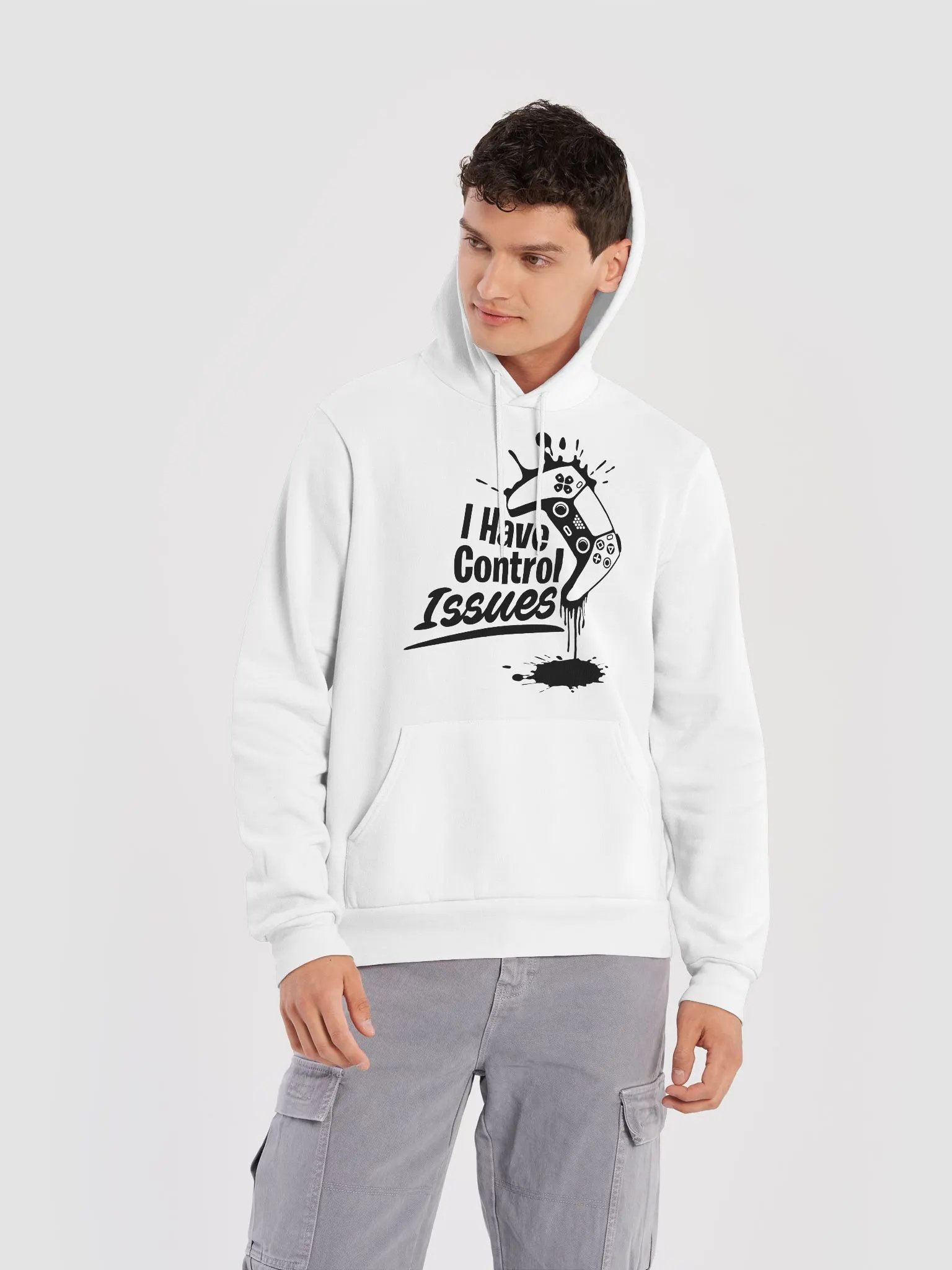 Gamer Control Issues Ultra-Soft Unisex Hoodie product image (11)