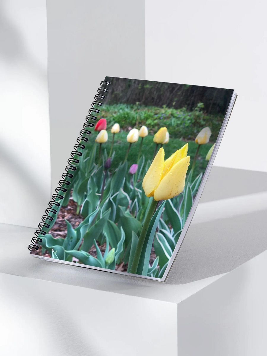 Spring Tulips in the Rain Notebook product image (3)