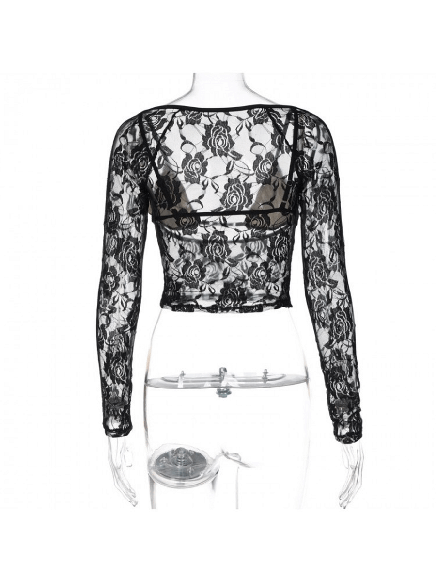 Lace tee product image (10)
