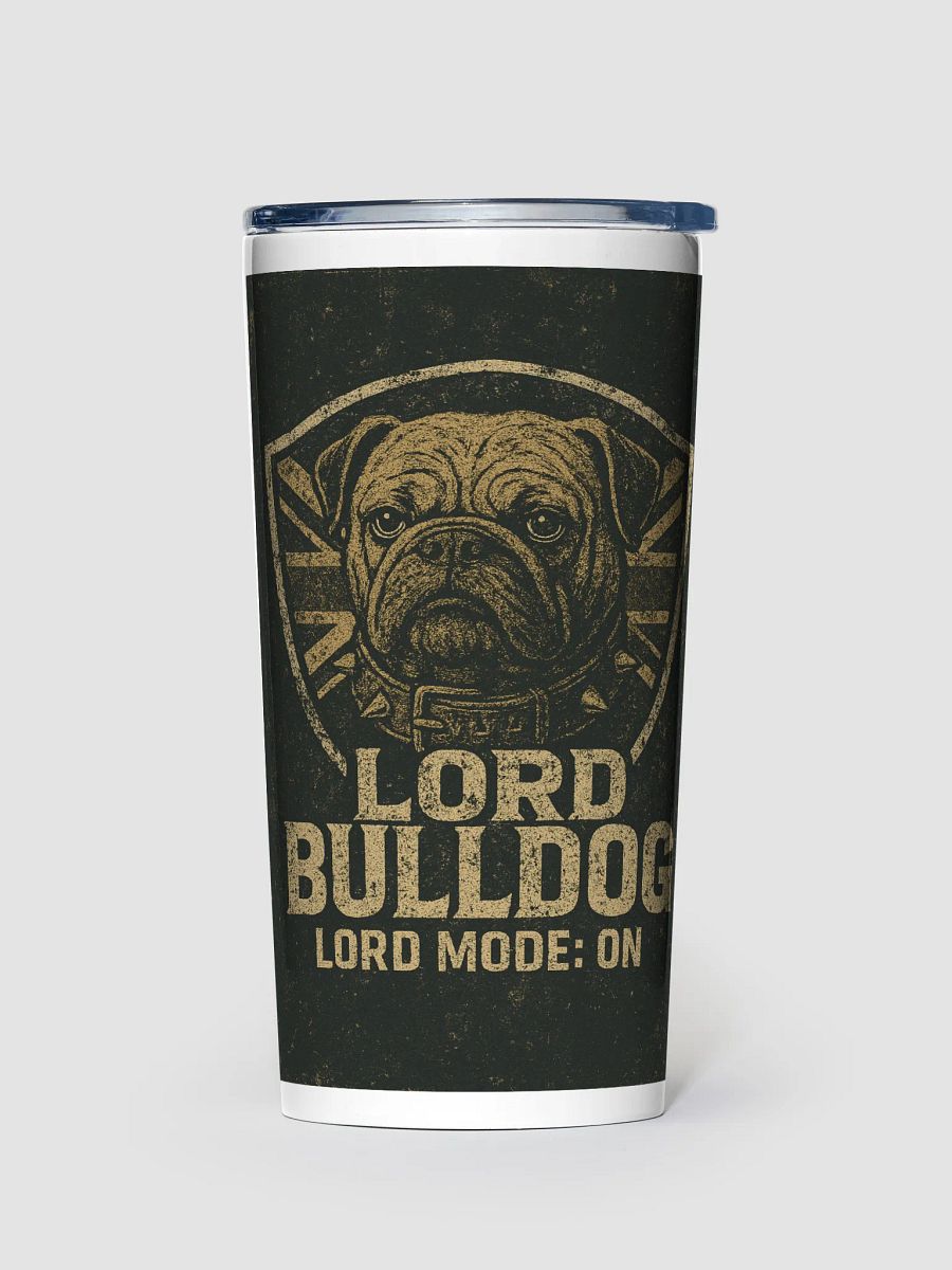 Vintage Lord Bulldog Stainless Steel Tumbler product image (1)