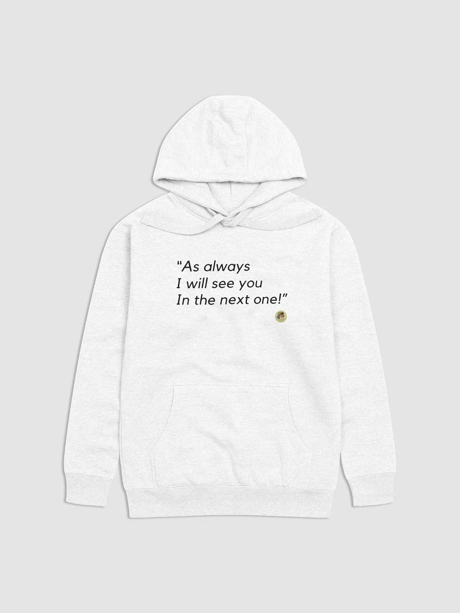 Outro (White) - Hoodie product image (1)