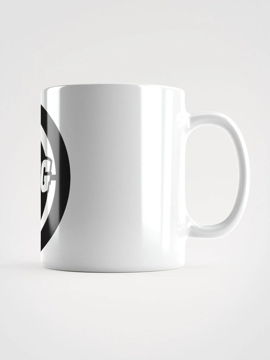 ASG Logo Circle White Glossy Mug product image (1)