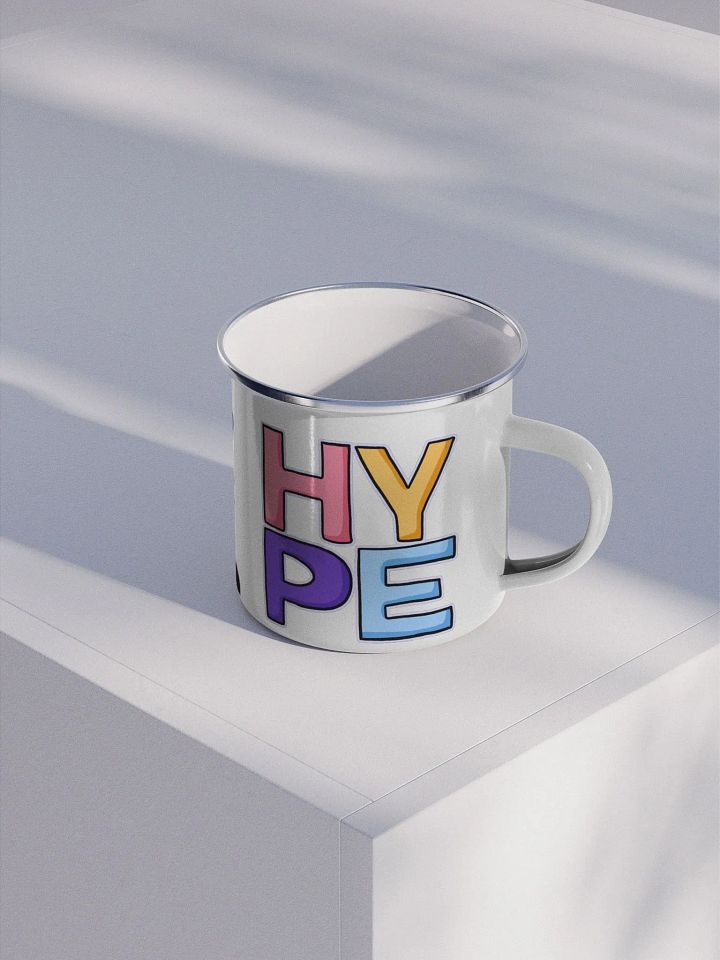 Hug and Hype Enamel Mug product image (2)