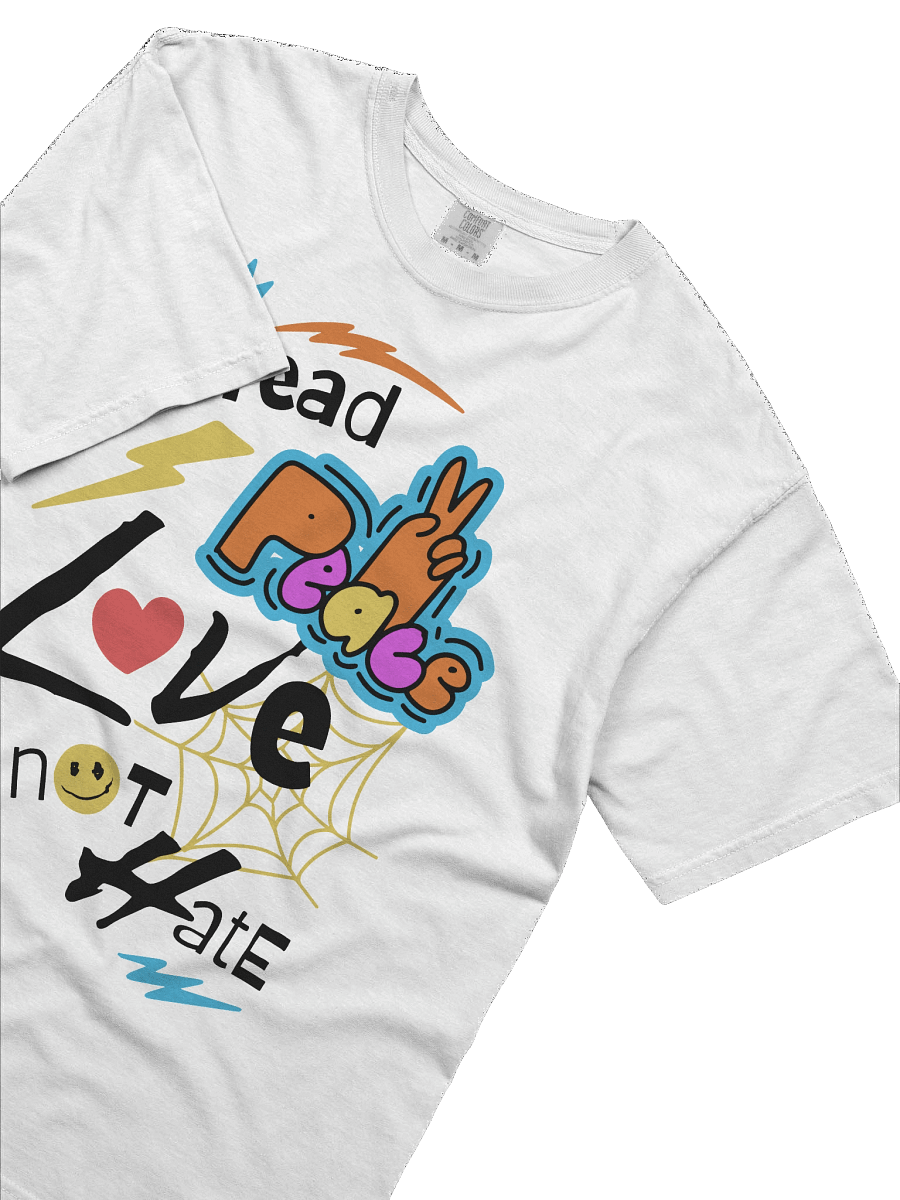 Spread Love, Not Hate | Comfort Colors Unisex T-Shirt product image (6)