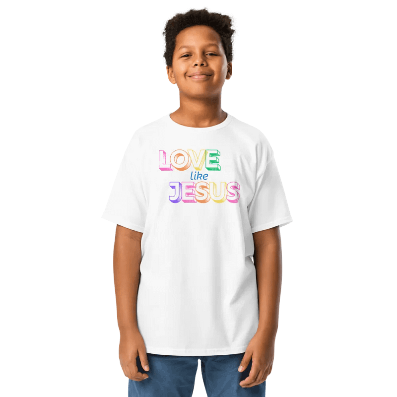 Vibrant Love Like Jesus Kid's Classic Tee