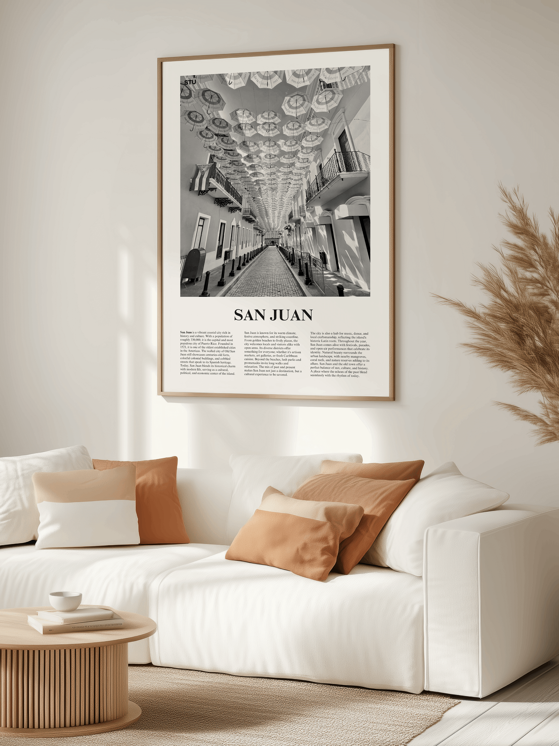 San Juan 03 Newspaper Poster | Framed product image (3)