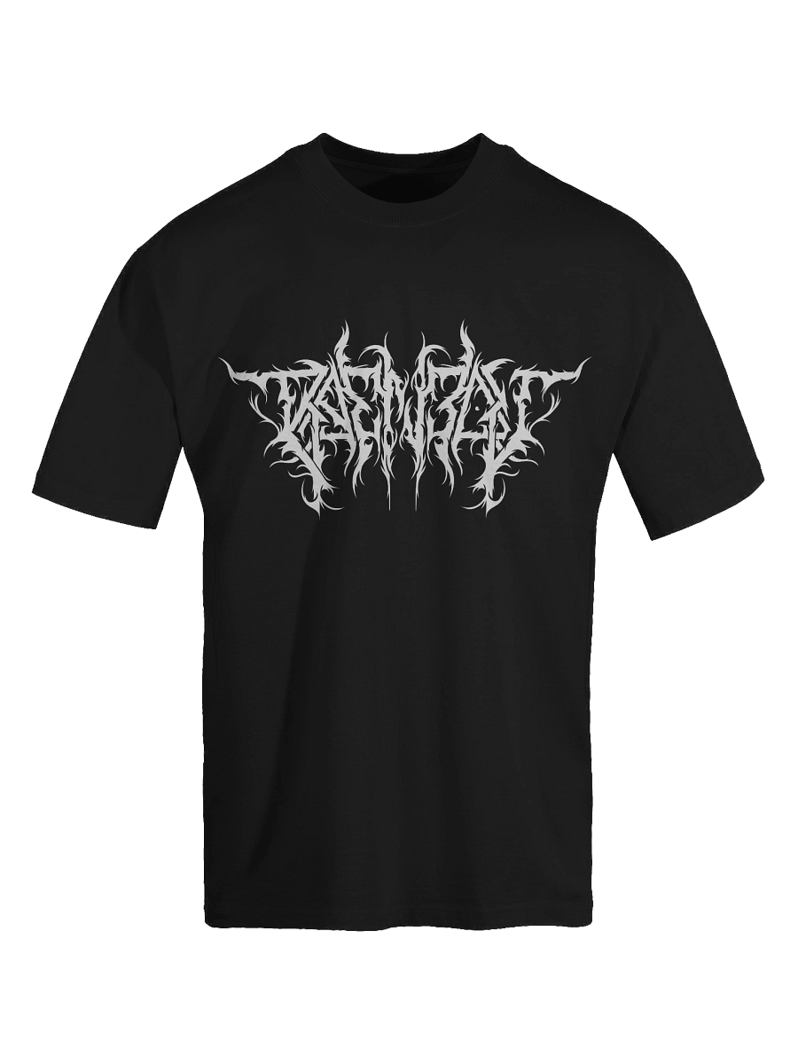 Black Metal RAENBOU Oversized Tee product image (6)