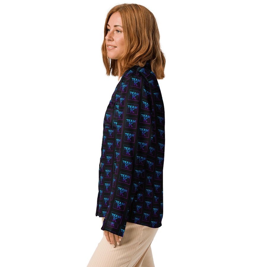 Team K V-11 Women's Long Sleeve Pajama Top product image (4)