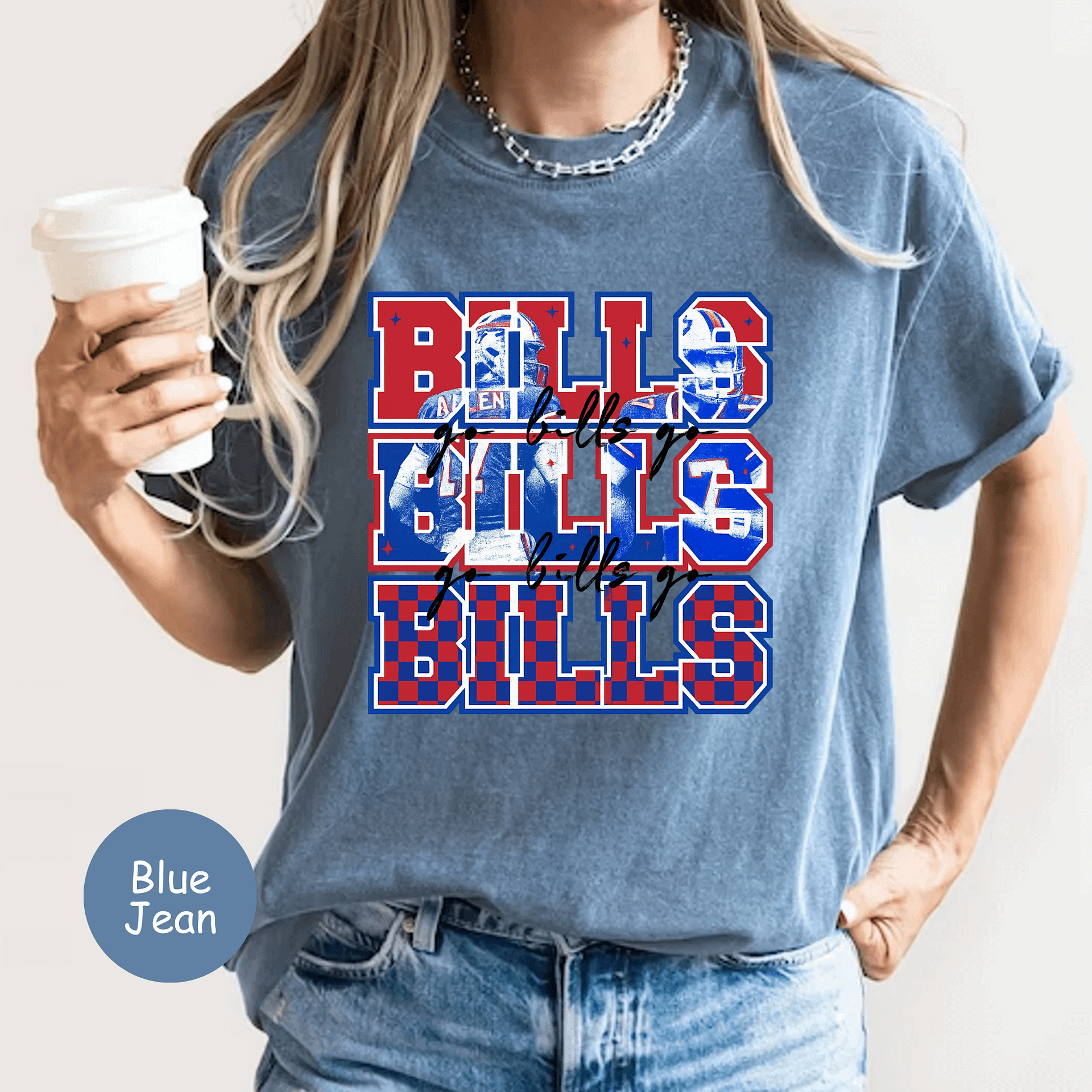 "Let's Go Buffalo" Football Fan T-Shirt | Bills Mafia Graphic Tee product image (1)