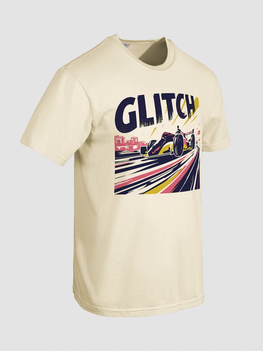Digital Distortion Race Car | Glitch Art T-Shirt product image (32)