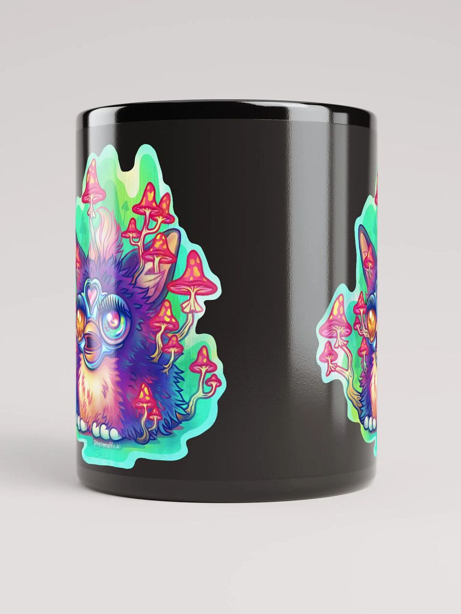 Nostalgic Fungus Creature Black Mug product image (9)