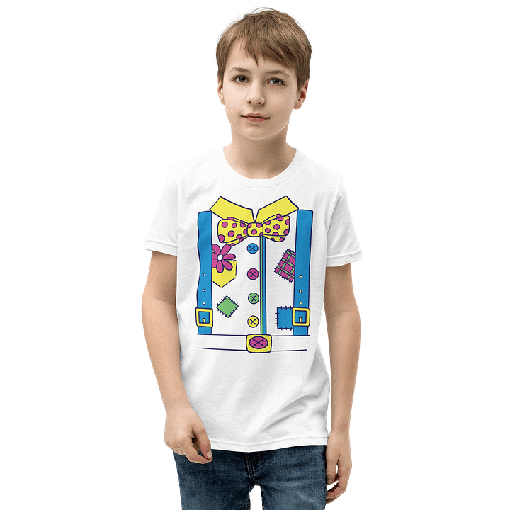 Clown Halloween Costume Funny T-Shirt For Kids product image (17)