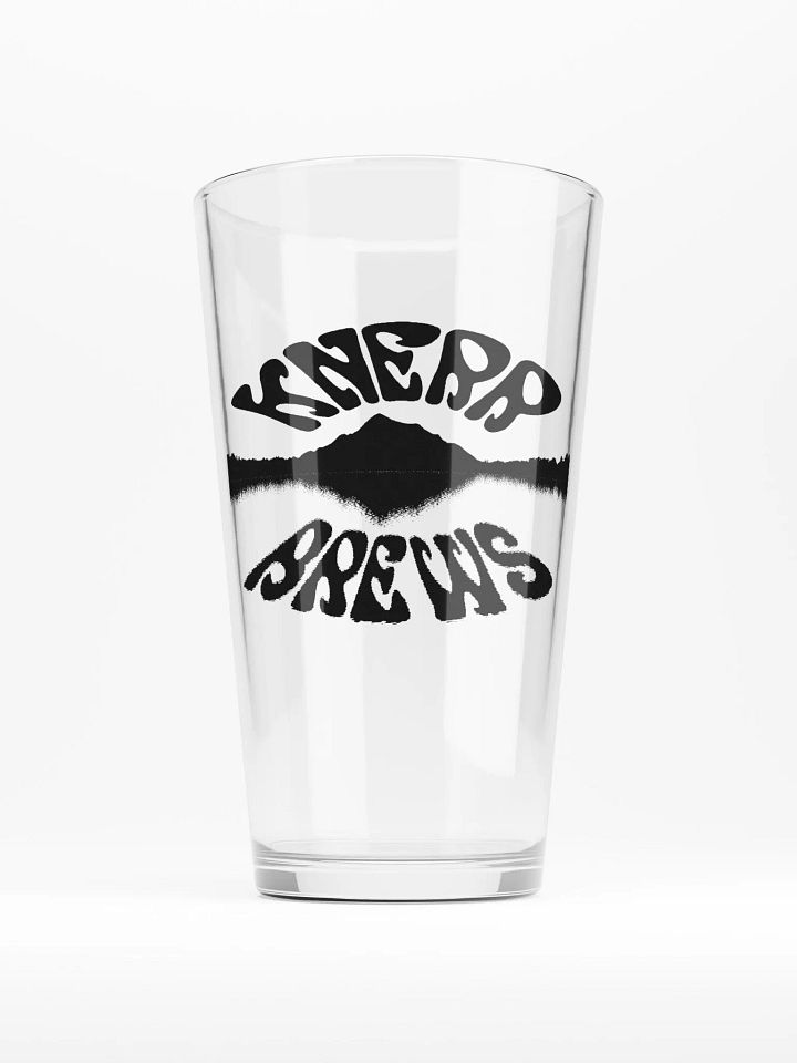 Black and White Pint Glass product image (1)