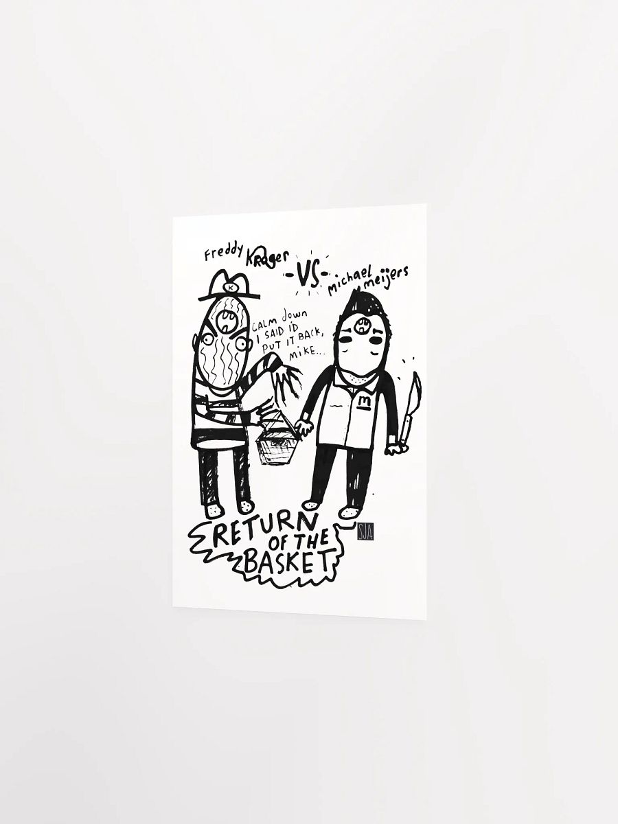 Return of the Basket matte poster product image (16)