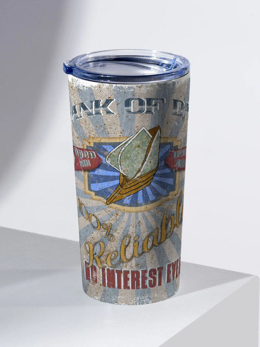 Bank of Dad Lidded Tumbler product image (2)