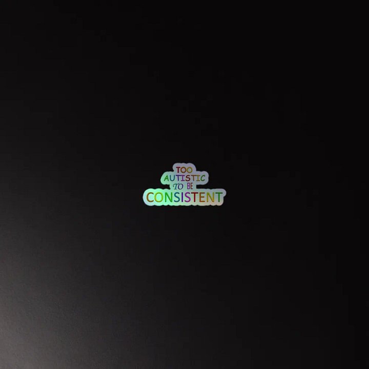 Too Autistic Stickers product image (4)