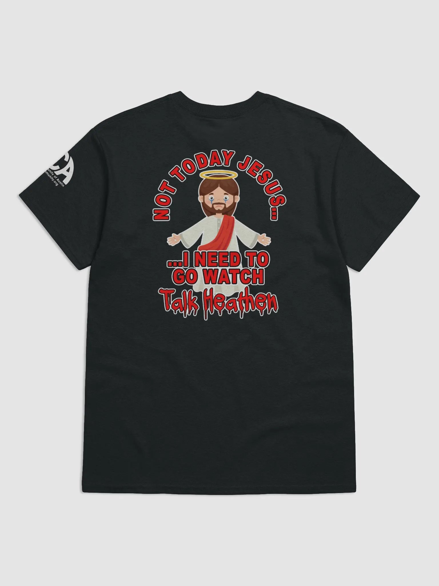 Talk Heathen Short Sleeve Unisex T-Shirt (Limited Edition - August 2022) product image (1)