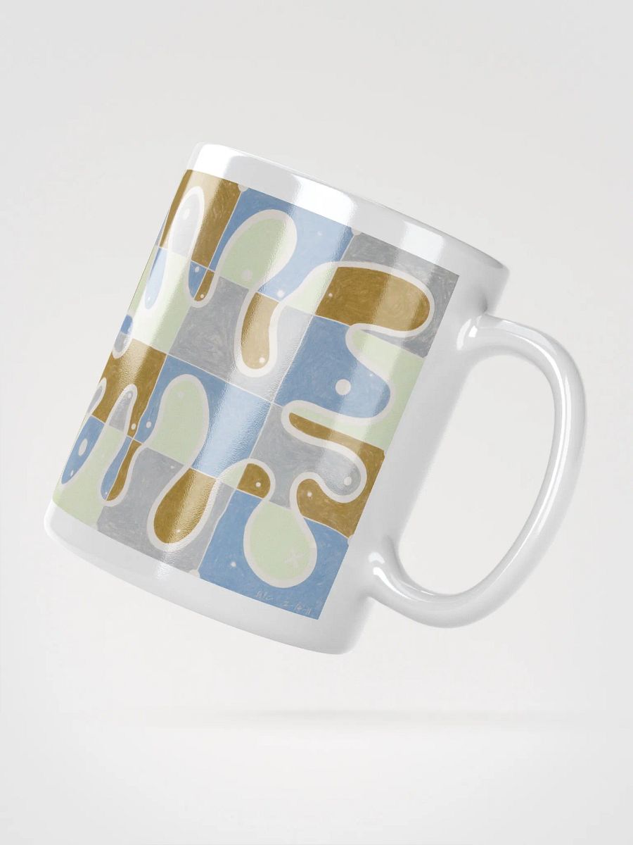 Cartoon Curiosity White Glossy Mug product image (2)