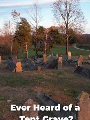 Have YOU ever seen a Tent Grave? #graveyardhistory #mountainheritage #appalachianmemorykeepers