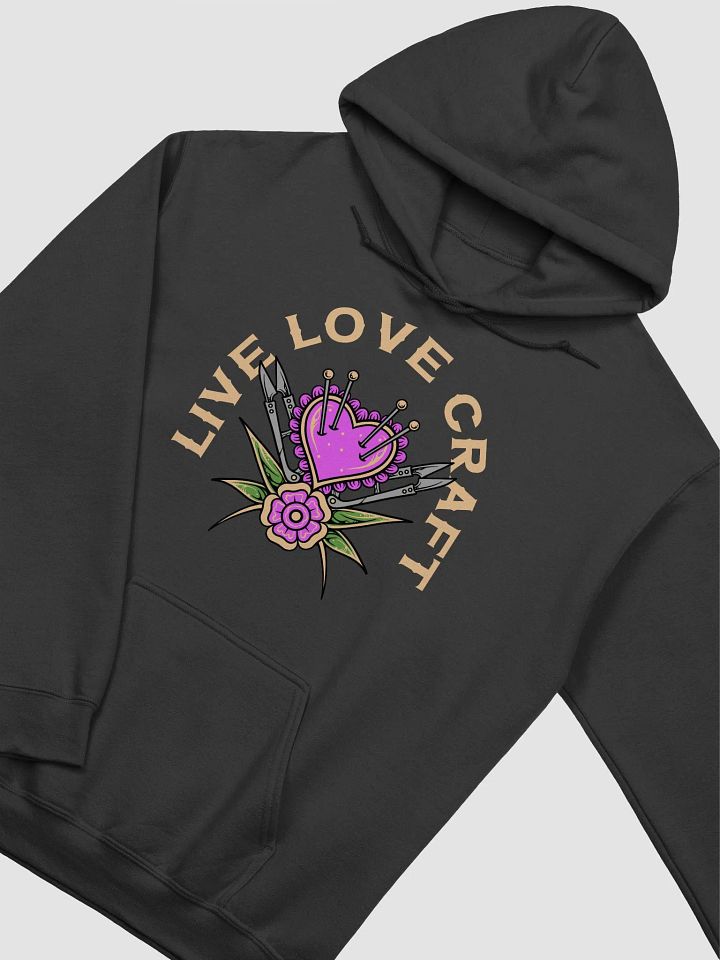 Live Love Craft Hoodie product image (2)