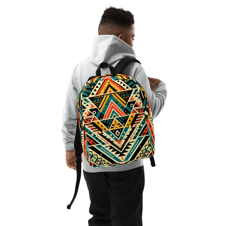 Premium Aztec Fusion Minimalistic Backpack product image (1)