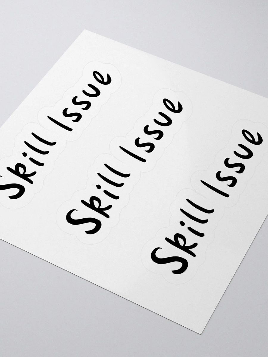 Skill Issue V2 Stickers product image (10)