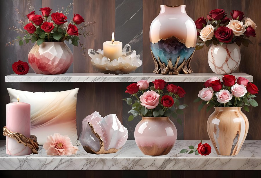 Set 20 object valentine's day, wedding, scene creator, png product image (1)