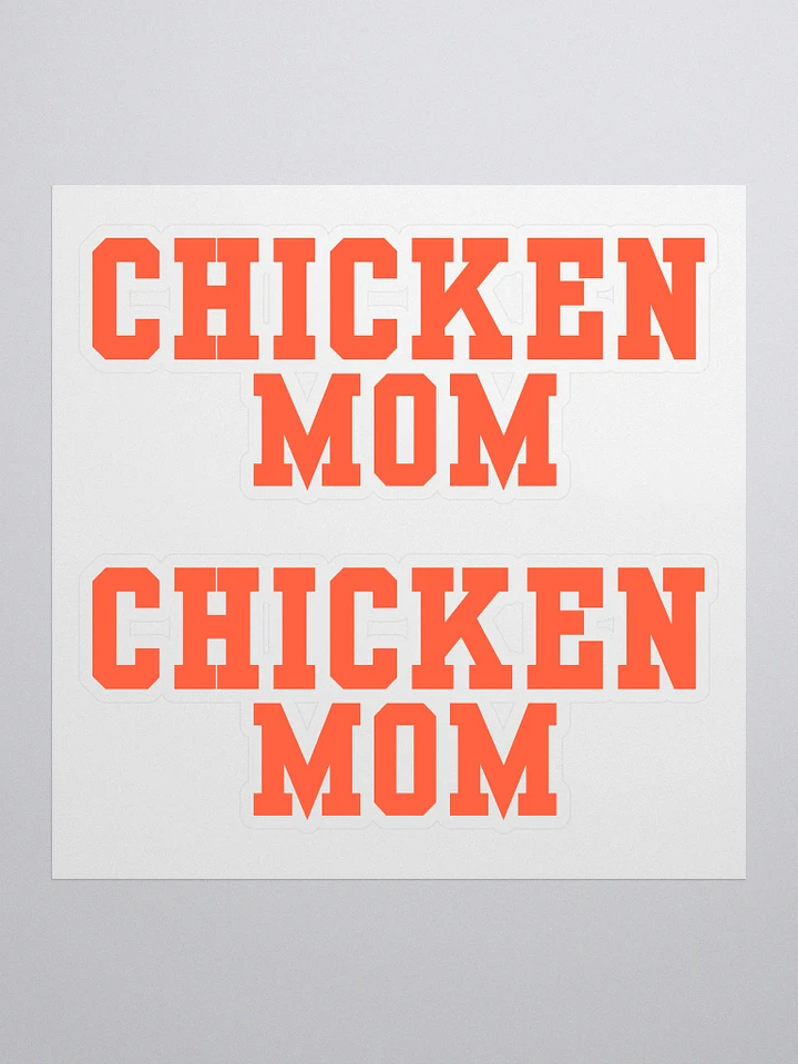 CHICKEN MOM Stickers - 2 pack product image (1)