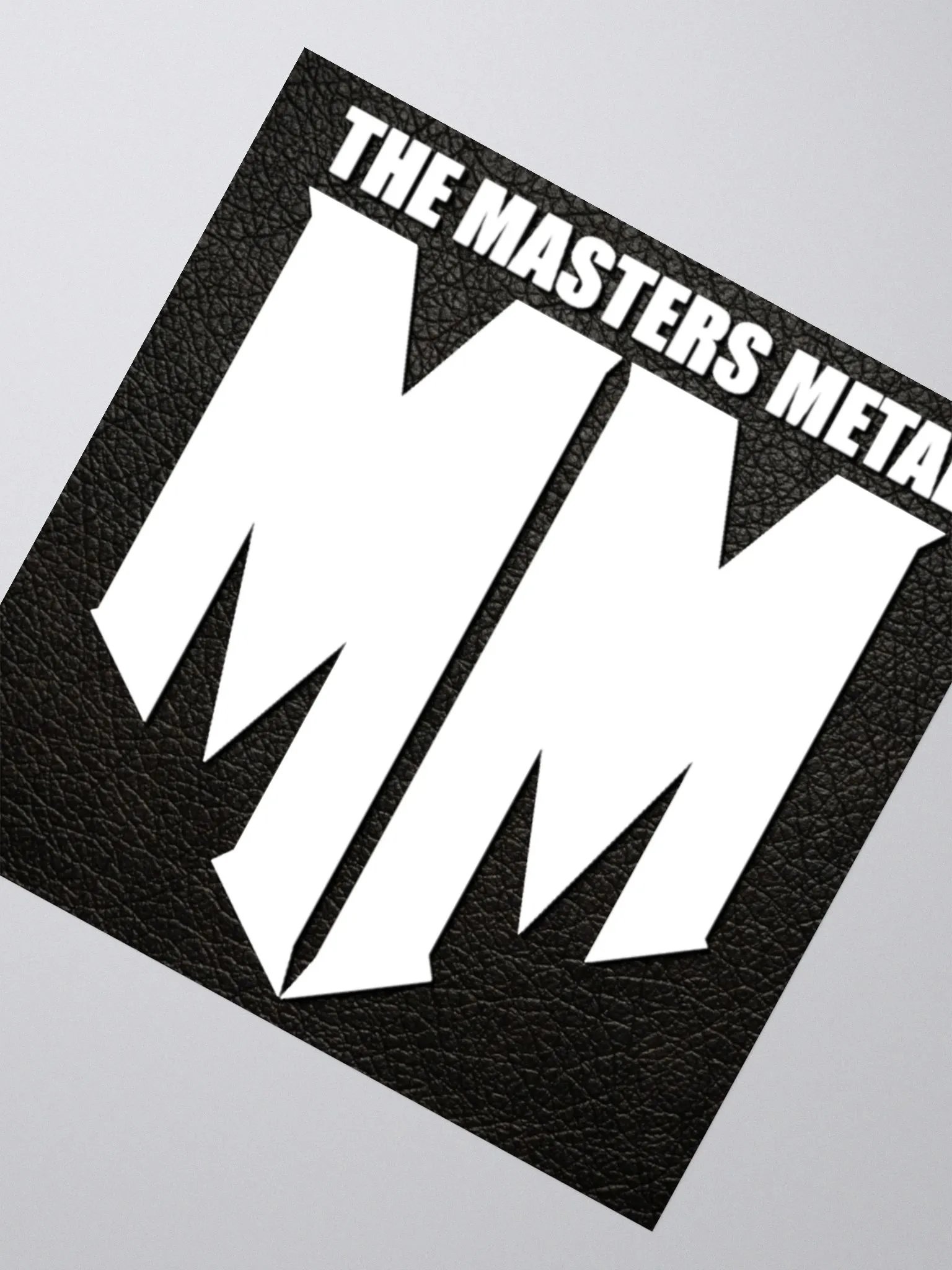 The Master's Metal (Logo) Sticker product image (1)
