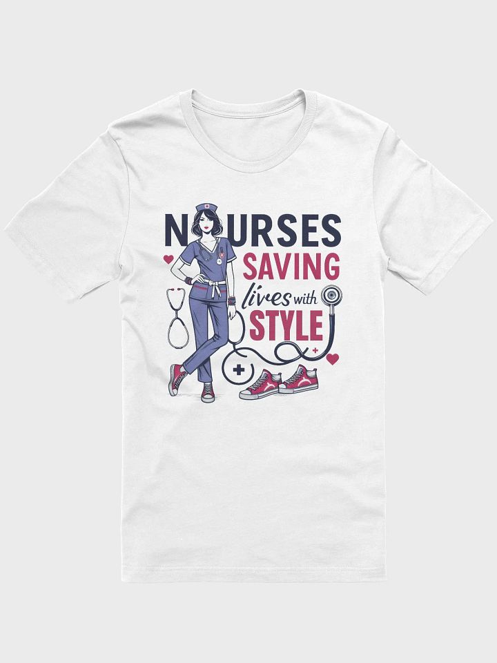 Stylish Nurse Life T-Shirt product image (9)