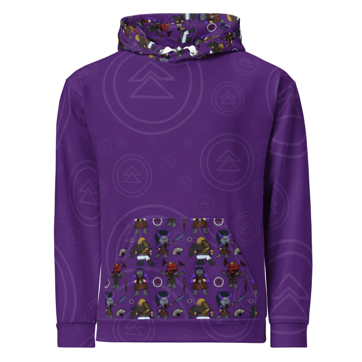 Ghost of tsushima ONI Hoodie (Purple) product image (1)