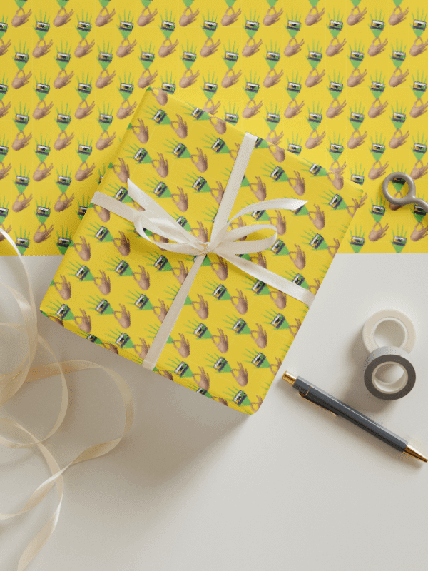 Analogic II by Frank Fonik, EDM Techno Wrapping Paper Sheets (3) product image (1)