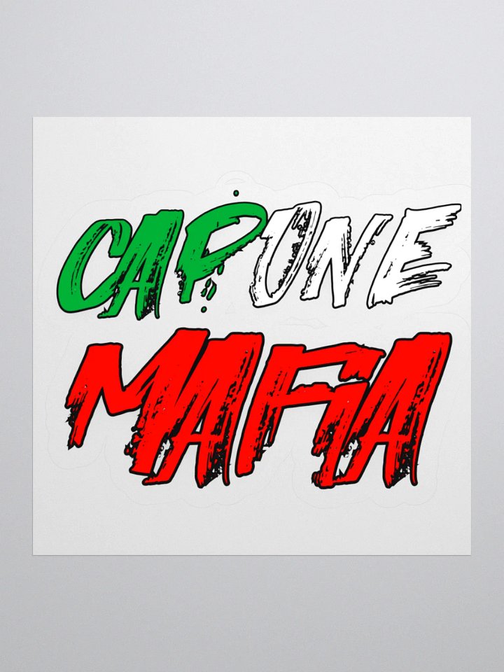Capone Mafia Sticker product image (1)