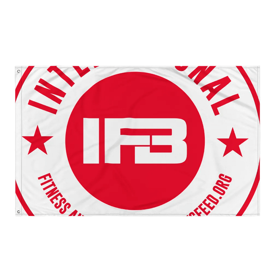 IFBNewsfeed.Org's All-Over Print Flag product image (3)