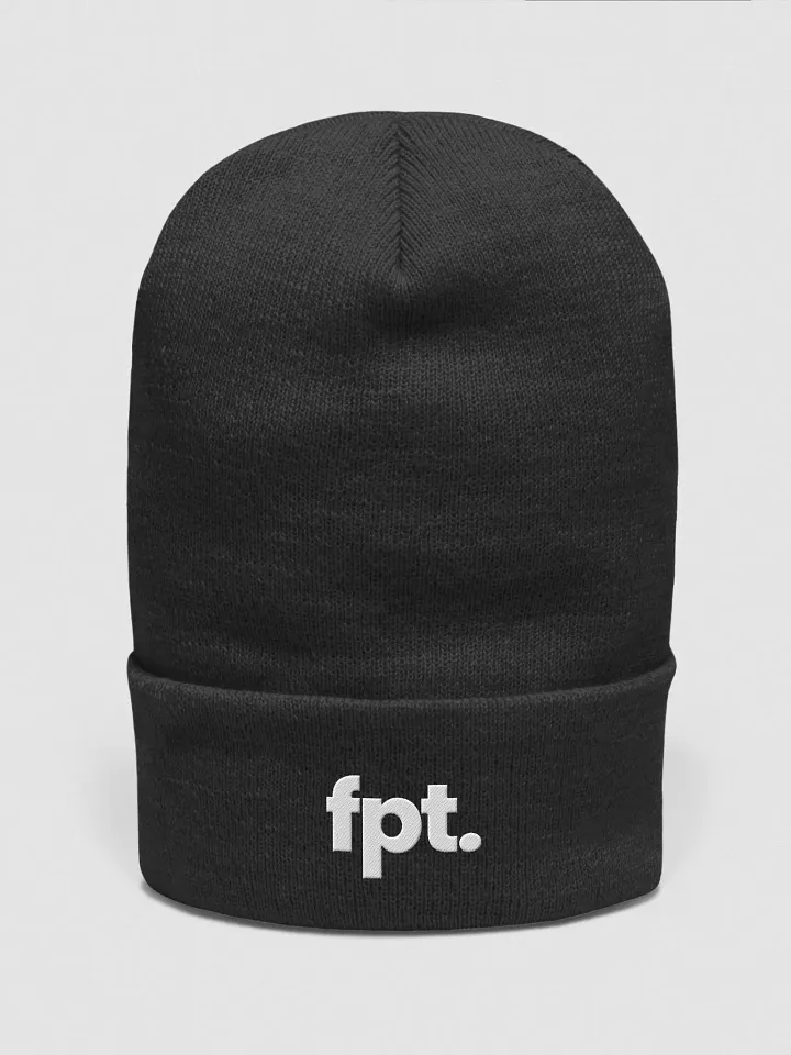 fpt beanie (premium, embroidered) product image (1)