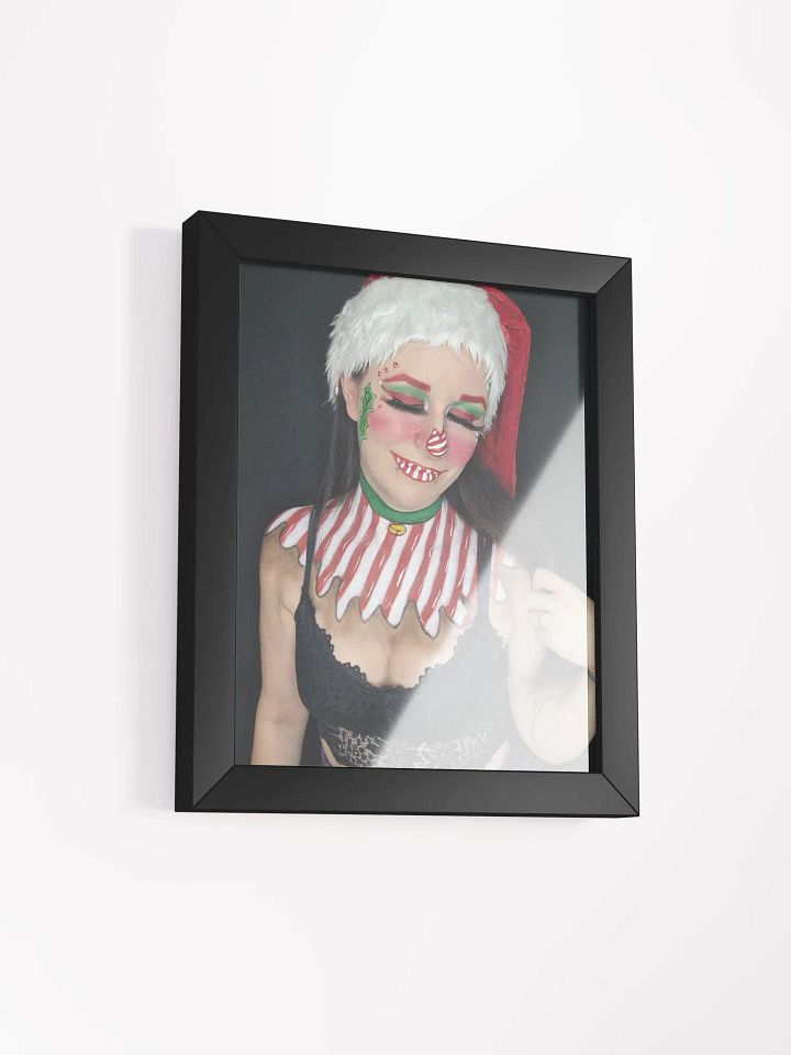 Christmas Elf 2 - Framed High-Quality Matte Poster product image (2)