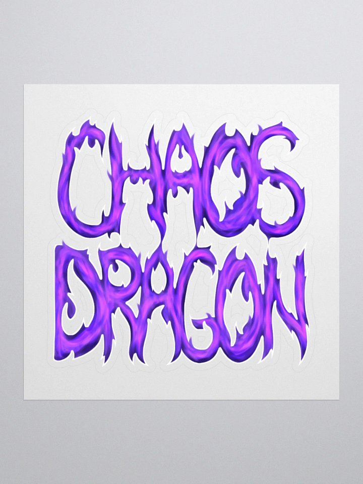 Chaos sticker 2.0 product image (1)
