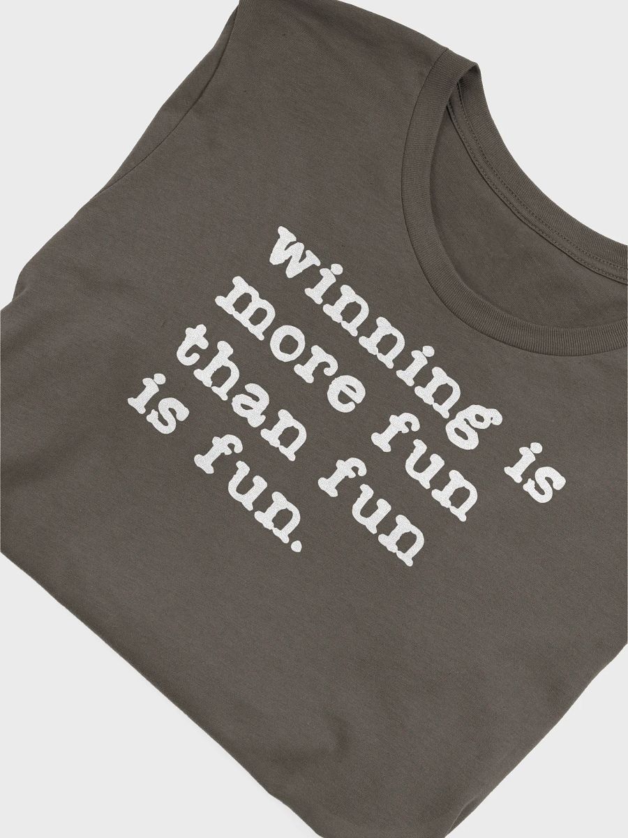 Funny Hockey T-Shirt – Winning is More Fun – Beer League Hockey Shirt for Men - Gift for Hockey Players and Winners product image (37)
