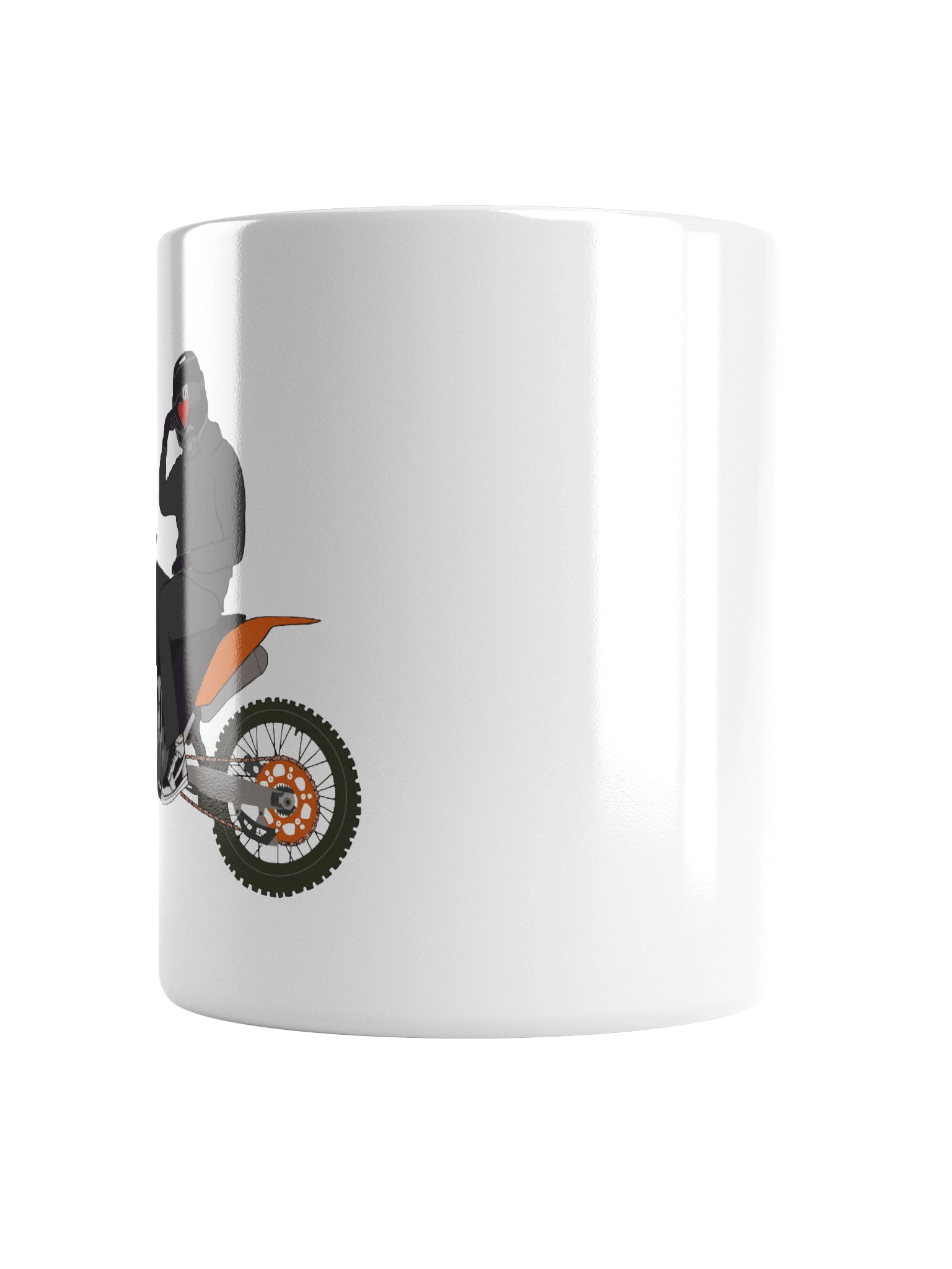 Heart-hand on Bike | Mug product image (2)