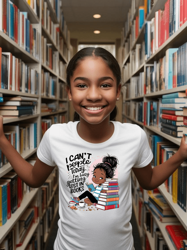 Bookworm's Delight Youth Tee product image (9)