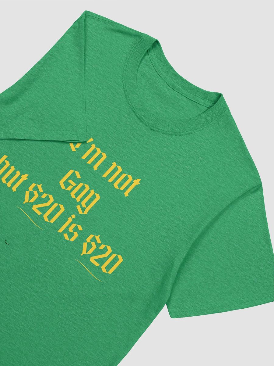 I'm Not Gay But $20 is $20 Unisex T-Shirt V7 product image (2)